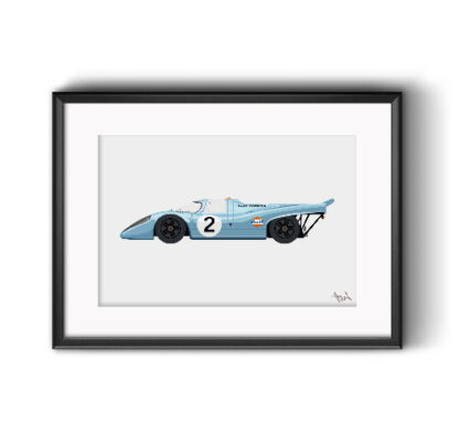 Porsche 917 Artprint - Image 3