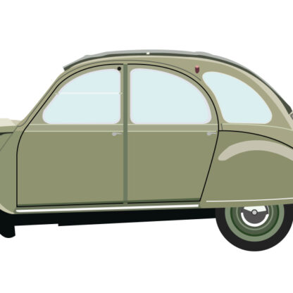 Citroën 2CV Artprint - Image 2