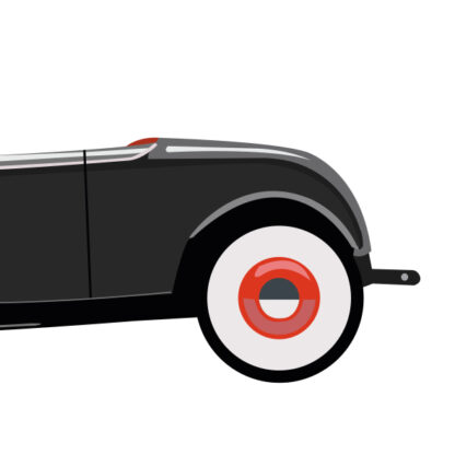Ford 32 Roadster T-shirt - Image 8