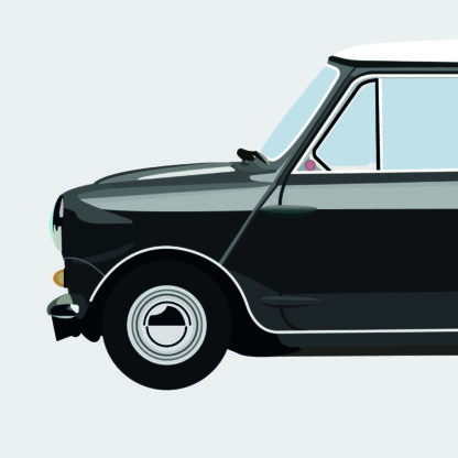 Mini Cooper Artprint - Image 2