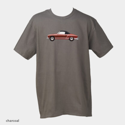 VW Karmann Ghia Cabrio T-shirt - Image 3