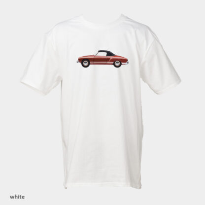 VW Karmann Ghia Cabrio T-shirt - Image 7