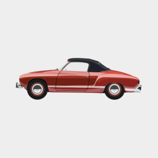 VW Karmann Ghia Cabrio Artprint