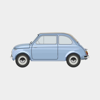 Fiat 500 Artprint