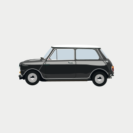 Mini Cooper Artprint