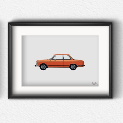 BMW 2002 Artprint - Image 3