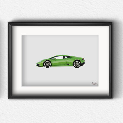 Lamborghini Huracan Artprint - Image 3